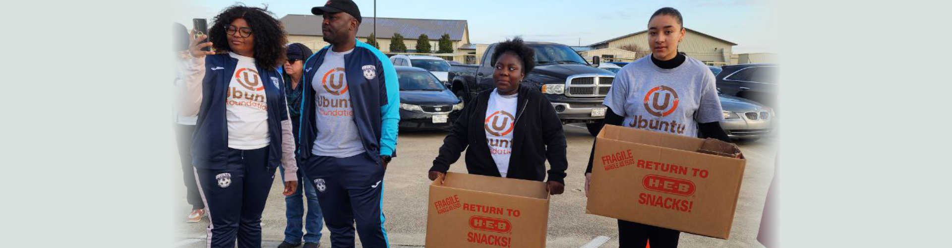 group of volunteers