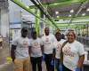 a group of people wearing Ubuntu foundation shirts